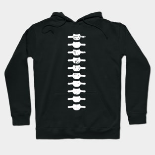 Emo Spinal Cord Skeleton Hoodie